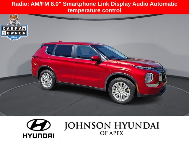 Used 2022 Mitsubishi Outlander ES with VIN JA4J4TA86NZ035606 for sale in Apex, NC