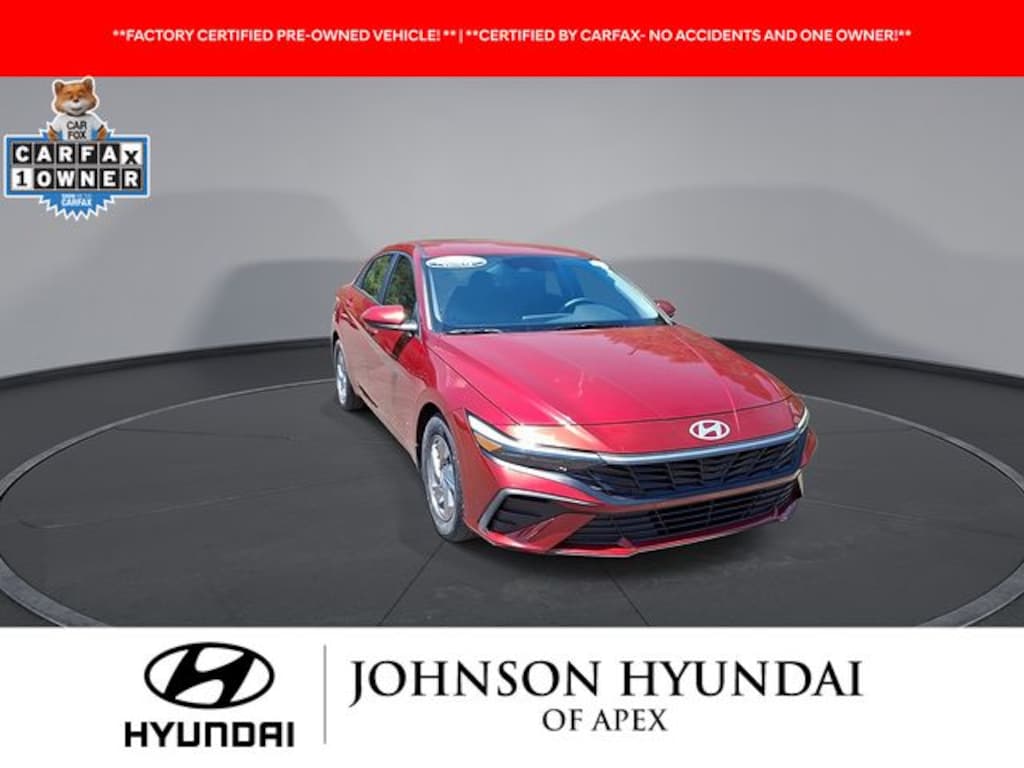 Certified 2024 Hyundai Elantra SE Sedan