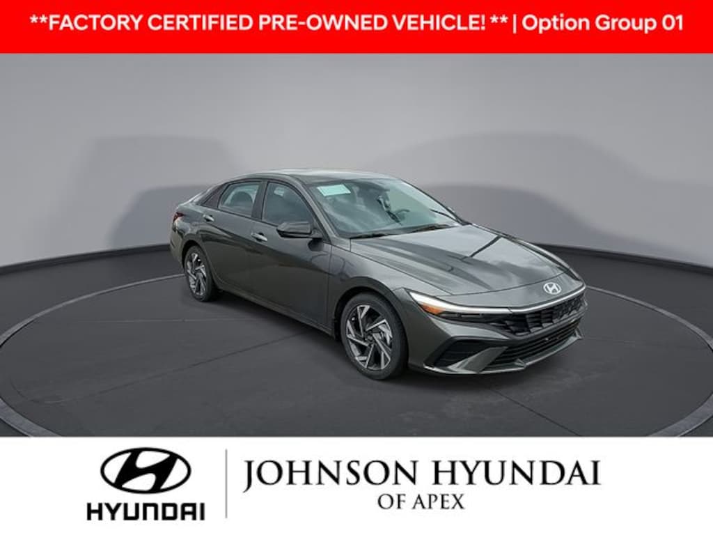 Certified 2025 Hyundai Elantra SEL Sport Sedan