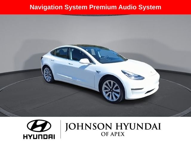 Used 2020 Tesla Model 3 Base with VIN 5YJ3E1EB7LF638881 for sale in Apex, NC