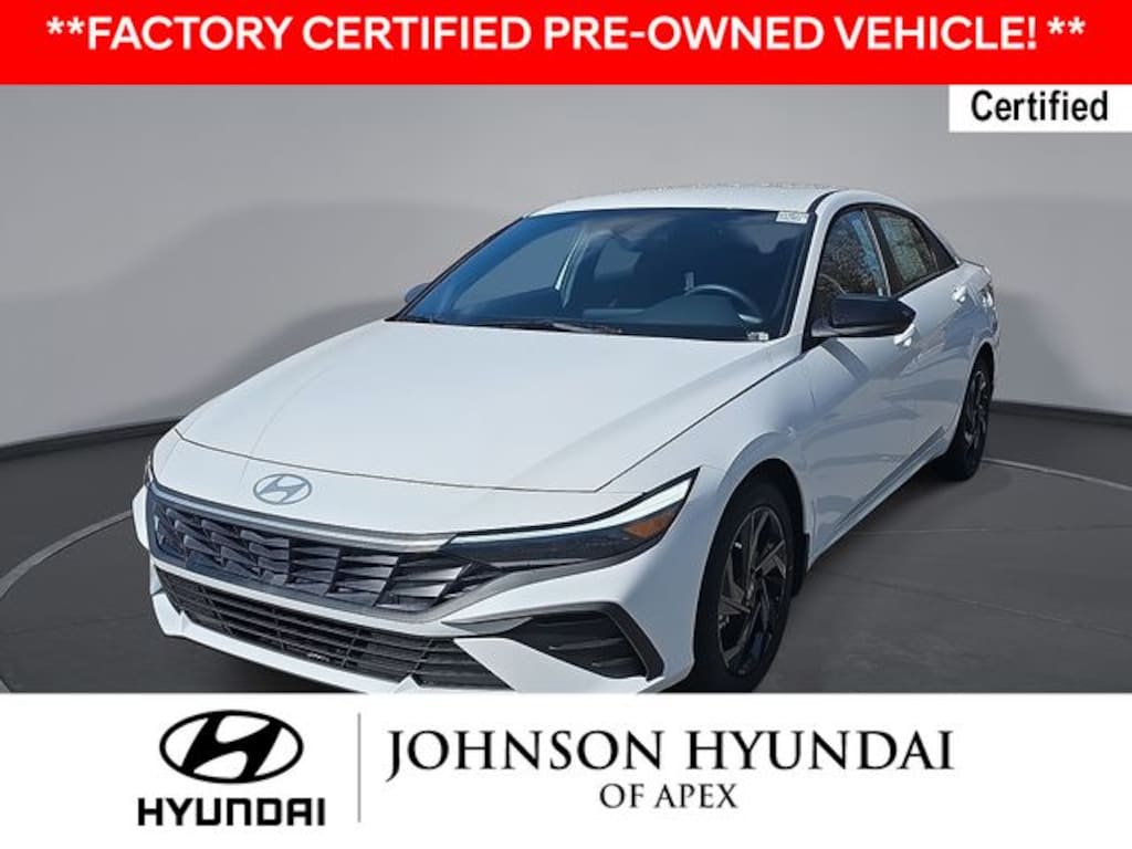 Certified 2026 Hyundai Elantra SEL Sport Sedan