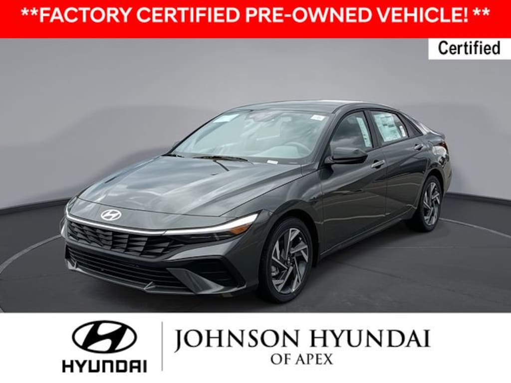 Certified 2025 Hyundai Elantra SEL Sport Sedan