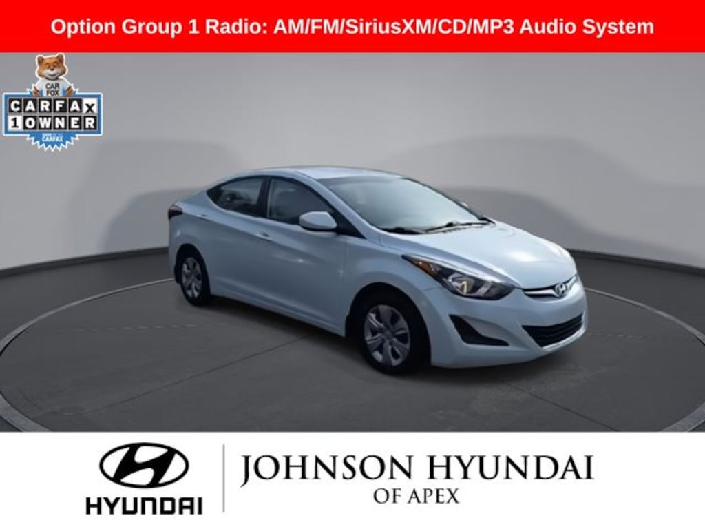 Used 2016 Hyundai Elantra SE Sedan