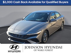 2026 Hyundai Elantra Hybrid Blue Sedan