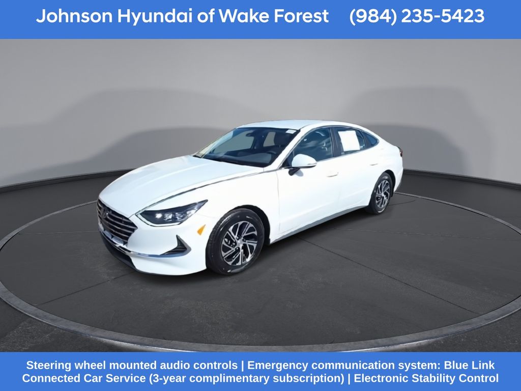 2023 Hyundai Sonata Hybrid Blue photo 4