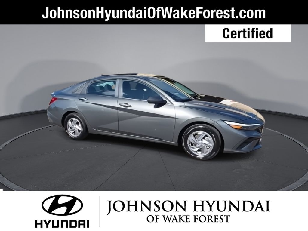 Certified 2025 Hyundai Elantra SE Sedan