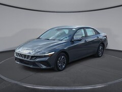 2025 Hyundai Elantra Hybrid Blue Sedan