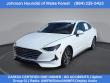 Certified 2023 Hyundai Sonata Hybrid Blue Sedan