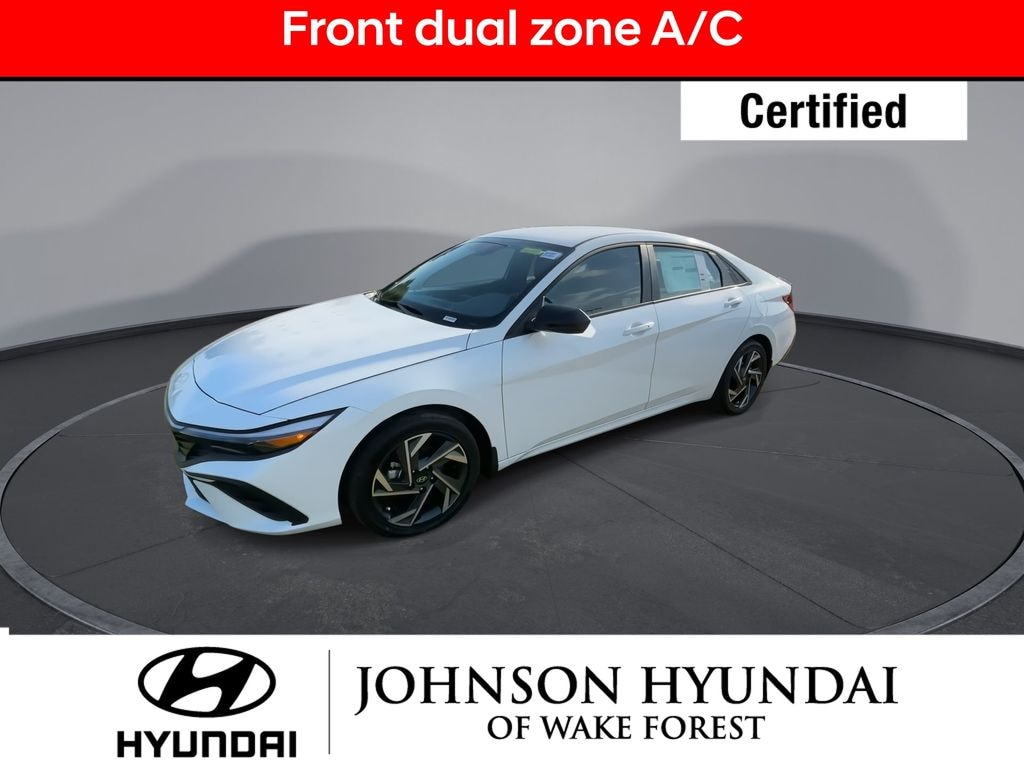 Certified 2025 Hyundai Elantra Hybrid SEL Sport Sedan