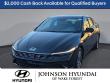 New 2026 Hyundai Elantra Hybrid Blue Sedan