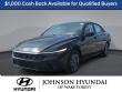 New 2026 Hyundai Elantra Hybrid Blue Sedan