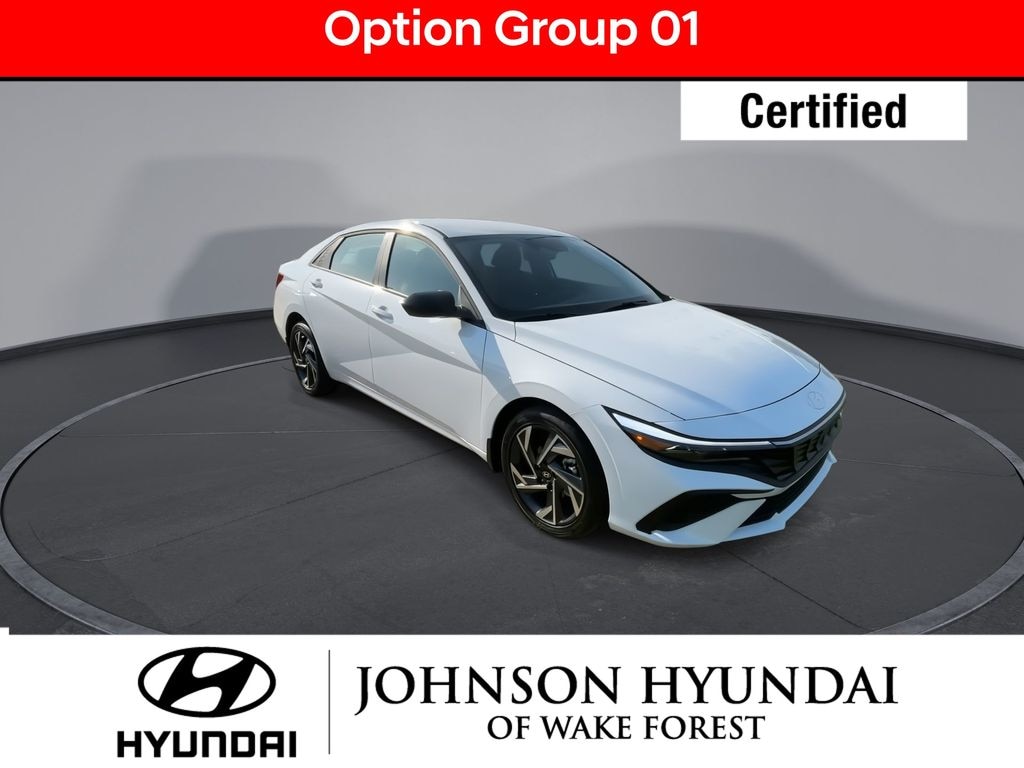 Certified 2025 Hyundai Elantra Hybrid SEL Sport Sedan