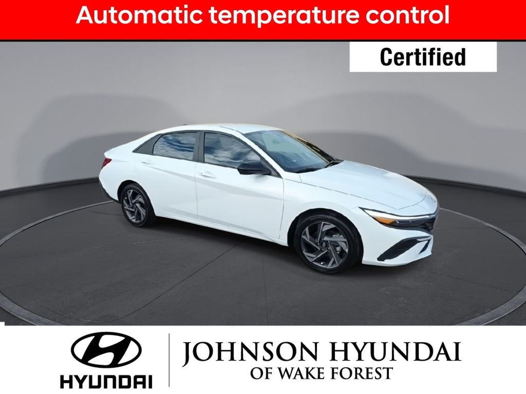 Certified 2025 Hyundai Elantra Hybrid SEL Sport Sedan