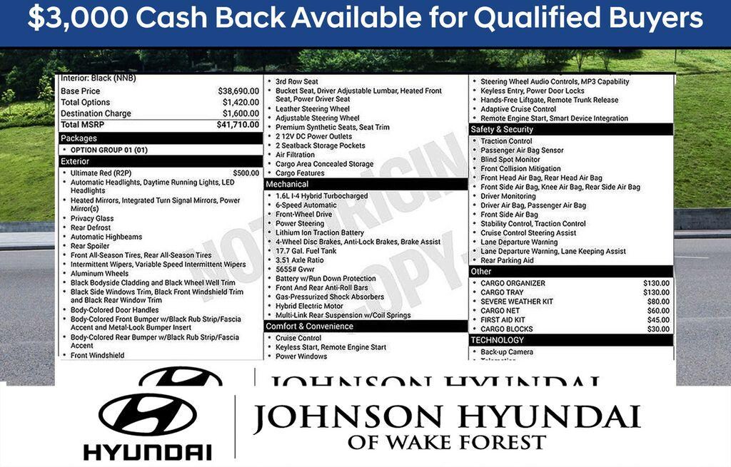 New 2026 Hyundai Santa Fe Hybrid SEL SUV