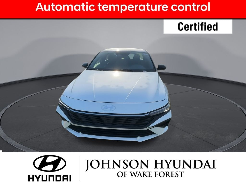 Certified 2025 Hyundai Elantra Hybrid SEL Sport Sedan