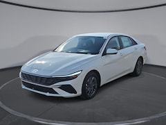 2025 Hyundai Elantra Hybrid Blue Sedan