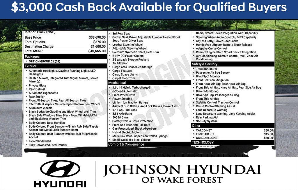 New 2026 Hyundai Santa Fe Hybrid SEL SUV