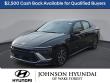 New 2026 Hyundai Sonata Hybrid Blue Sedan