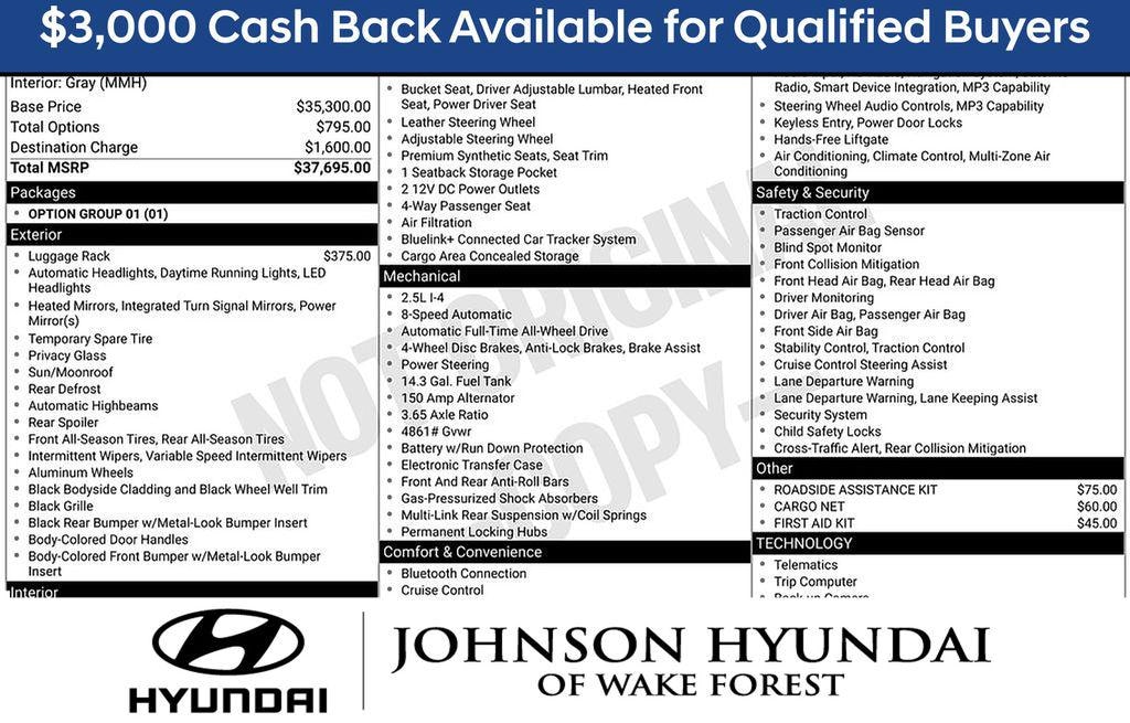 New 2026 Hyundai Tucson SEL Premium AWD SUV