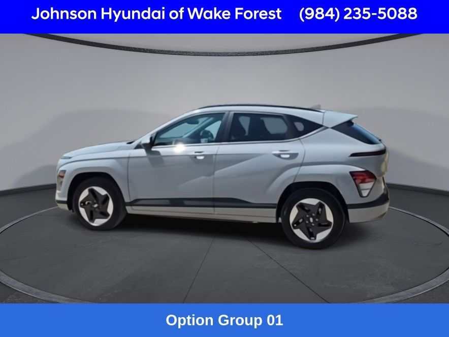 Certified 2025 Hyundai Kona EV SEL with VIN KM8HC3A68SU030580 for sale in Wake Forest, NC