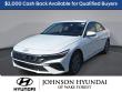 New 2026 Hyundai Elantra Hybrid Blue Sedan