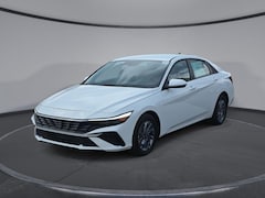 2025 Hyundai Elantra Hybrid Blue Sedan