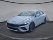 New 2025 Hyundai Elantra Hybrid Blue Sedan