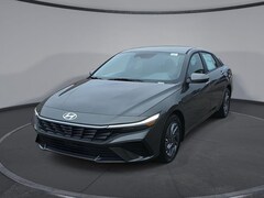 2026 Hyundai Elantra Hybrid Blue Sedan