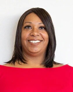 Staff member Lakesha Brown from e69095d9435c