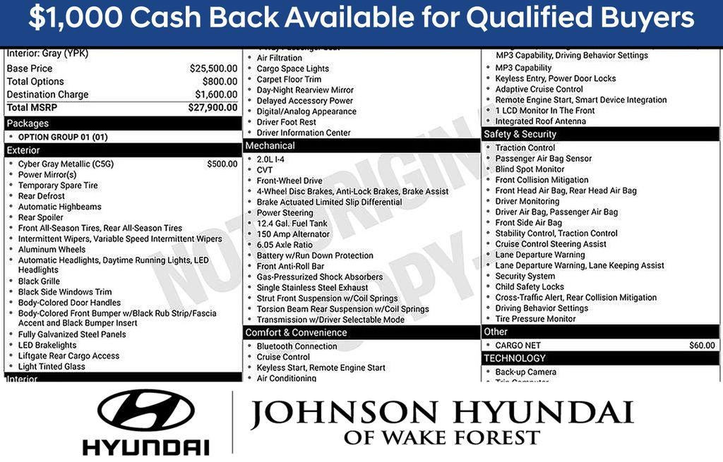 New 2026 Hyundai Kona SE FWD SUV