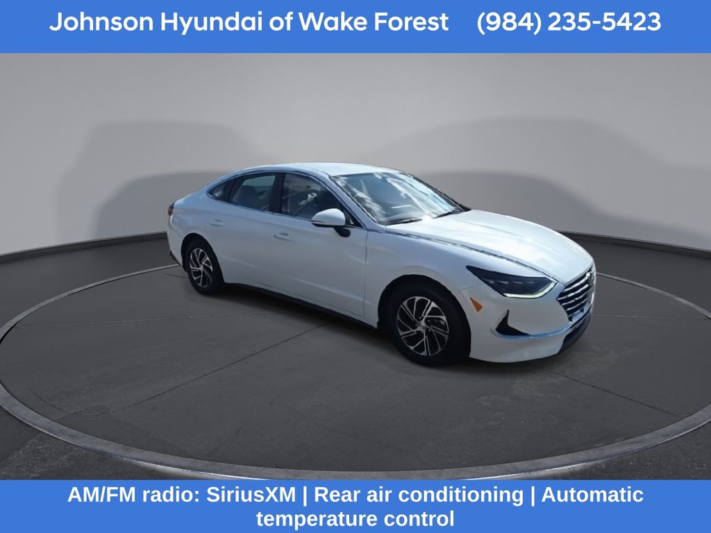 2023 Hyundai Sonata Hybrid Blue photo 2