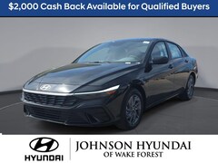 2026 Hyundai Elantra Hybrid Blue Sedan