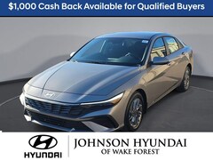 2026 Hyundai Elantra Hybrid Blue Sedan