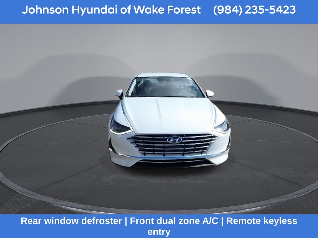 2023 Hyundai Sonata Hybrid Blue photo 3