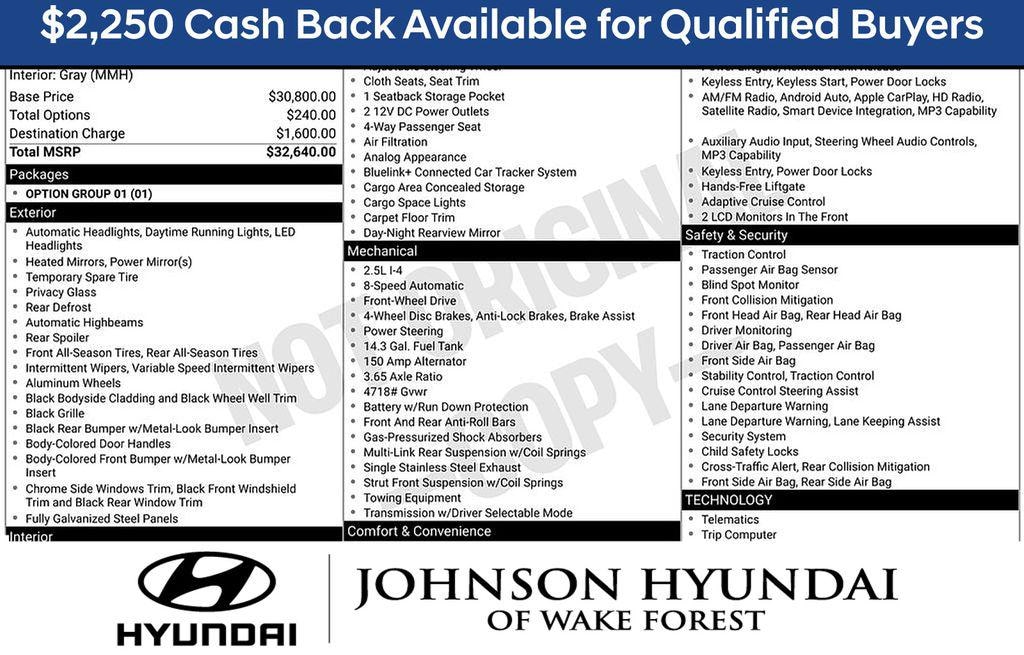 New 2026 Hyundai Tucson SEL FWD SUV