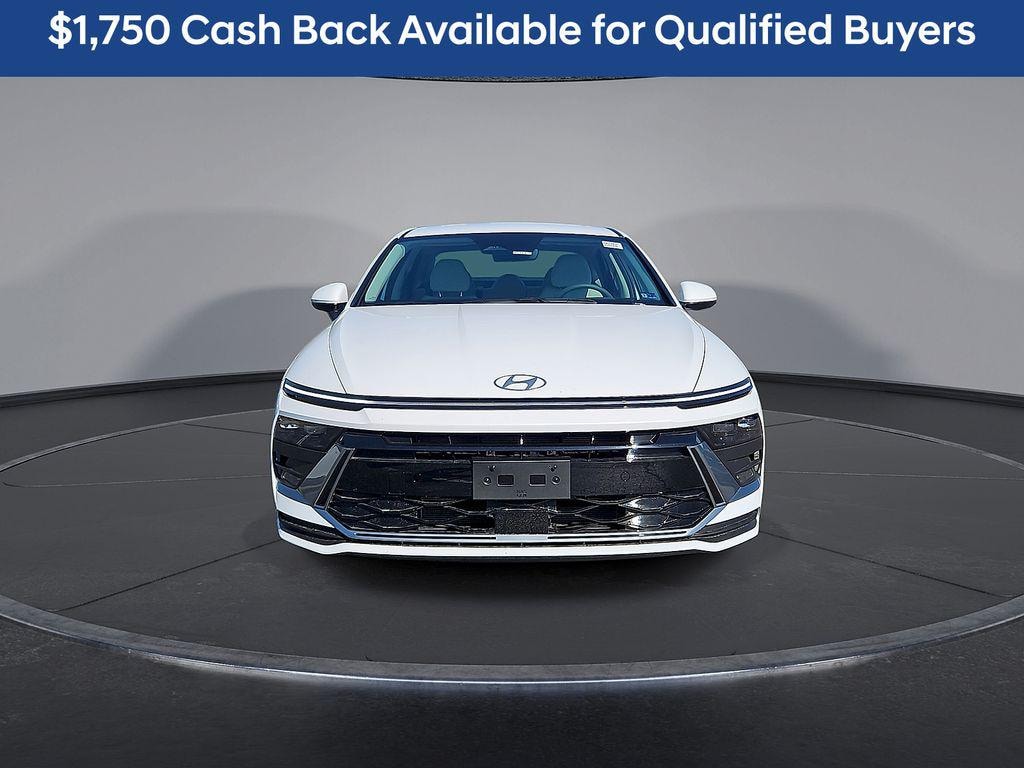 New 2026 Hyundai Sonata Hybrid Blue Sedan