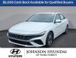 New 2026 Hyundai Elantra Hybrid Blue Sedan