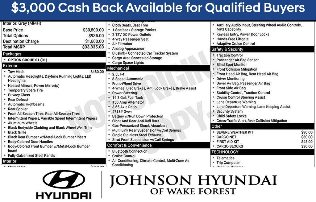 New 2026 Hyundai Tucson SEL FWD SUV