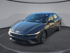 2026 Hyundai Elantra Hybrid Blue Sedan