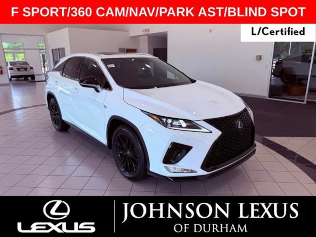 Certified 2022 Lexus RX 350 F SPORT Handling SUV
