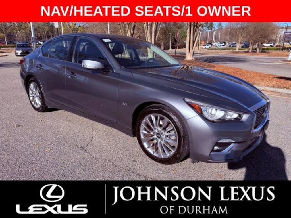 Used 2019 INFINITI Q50 3.0t LUXE Sedan