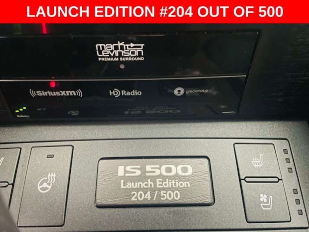 Certified 2022 Lexus IS 500 F SPORT Performance Launch Edition Sedan