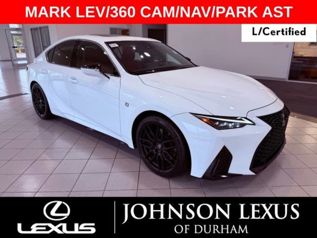 Certified 2023 Lexus IS 350 F SPORT Sedan