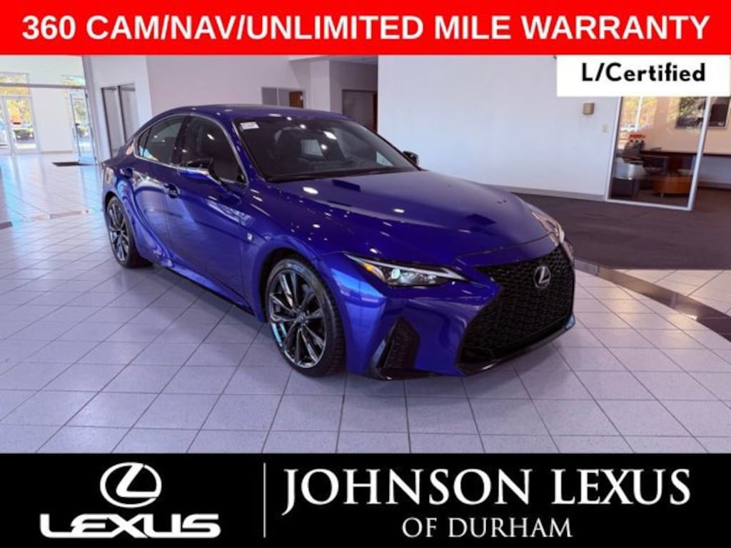 Certified 2023 Lexus IS 350 F SPORT Sedan