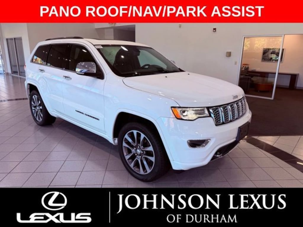 Used 2017 Jeep Grand Cherokee Overland 4x4 SUV