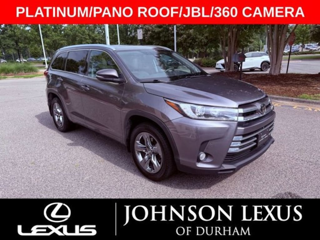 Used 2018 Toyota Highlander Limited Platinum V6 SUV