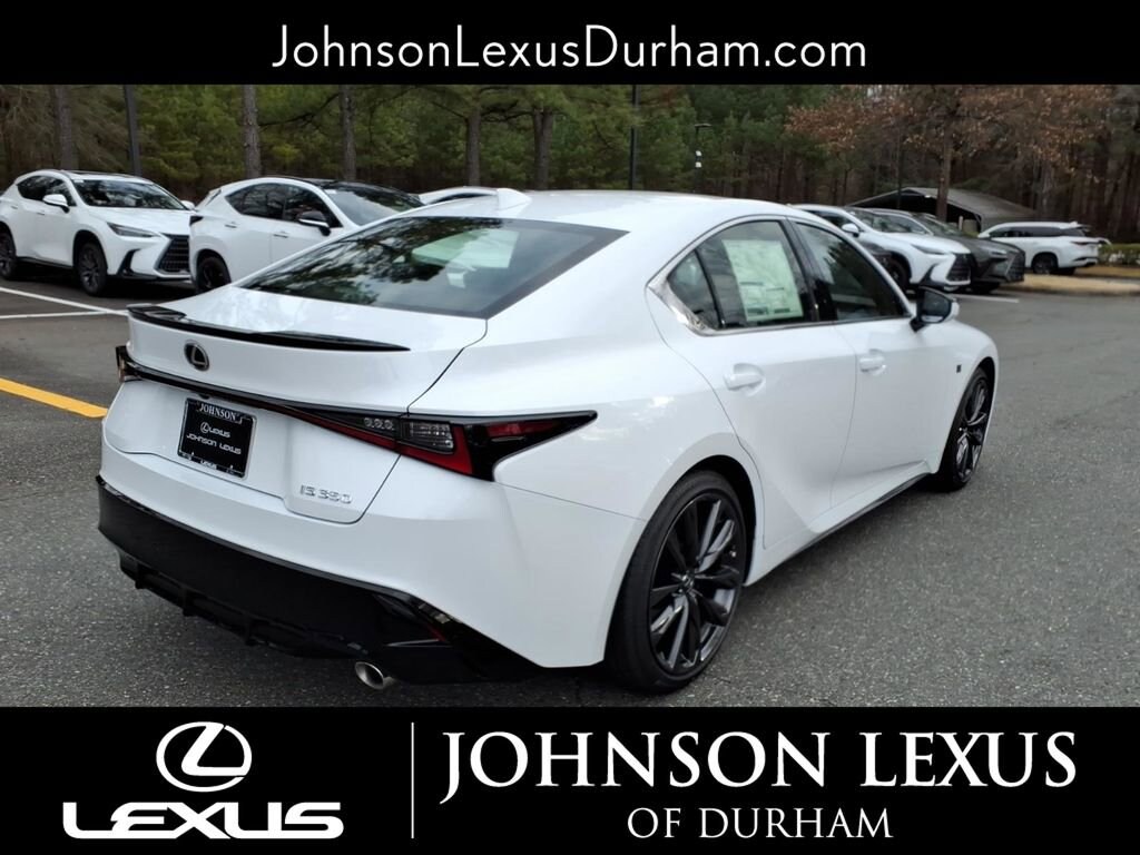 New 2025 Lexus IS 350 F SPORT DESIGN 4-DOOR SEDAN