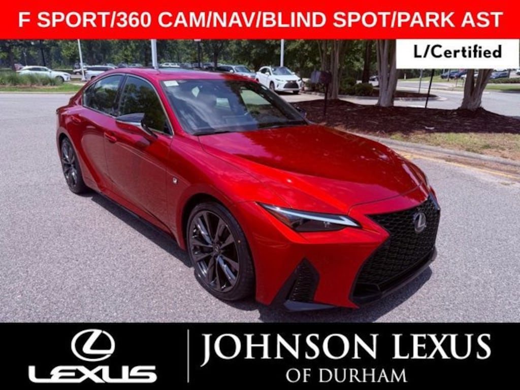 Certified 2024 Lexus IS 350 F SPORT Sedan