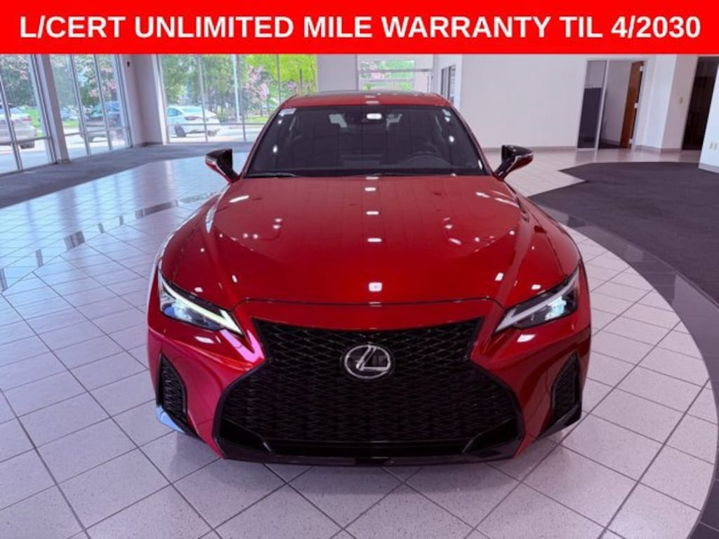 Certified 2024 Lexus IS 350 F SPORT Sedan