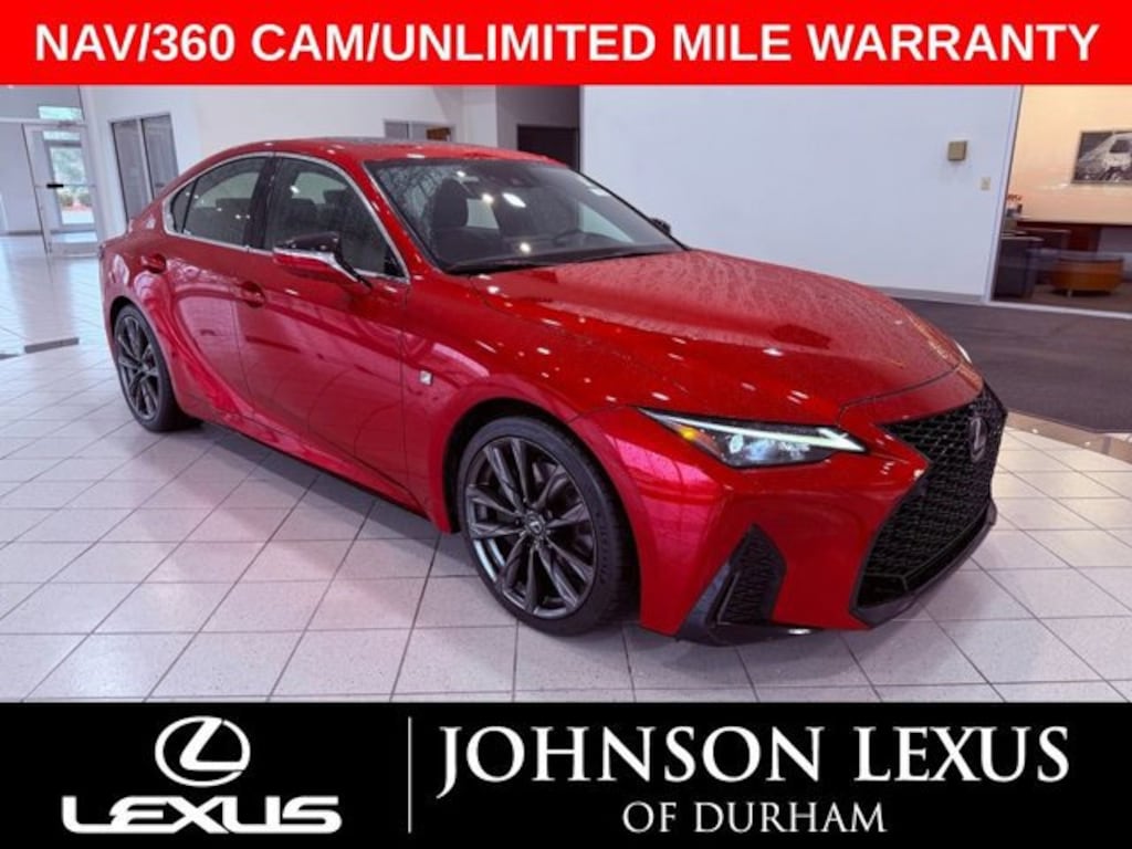 Certified 2024 Lexus IS 350 F SPORT Sedan